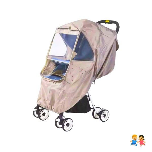 Cubre Coche Bebé Impermeable Protector De Lluvia Universal