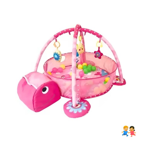 Gimnasio Bebe Con Piscina + 30 Pelotas 3 En 1