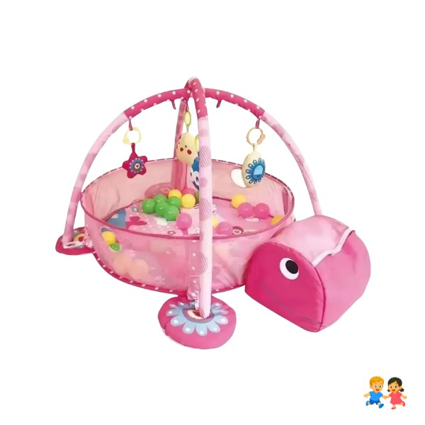 Gimnasio Bebe Con Piscina + 30 Pelotas 3 En 1