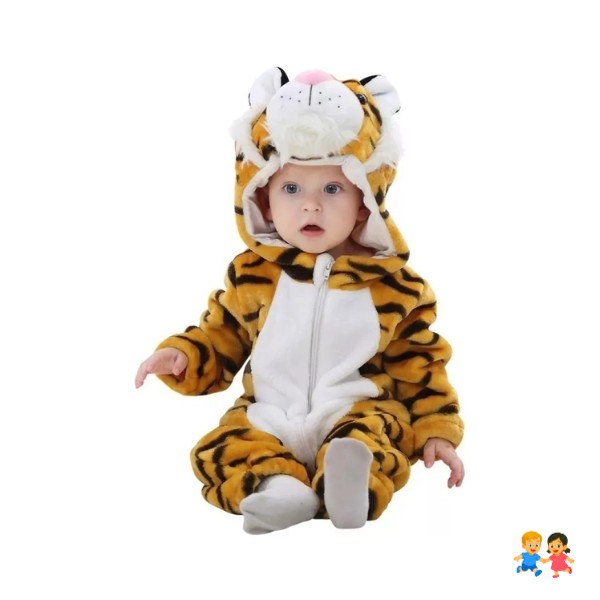 Pijama Y Disfraz Enterito Polar Bebés Animalitos