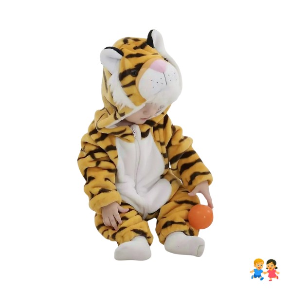 Pijama Y Disfraz Enterito Polar Bebés Animalitos