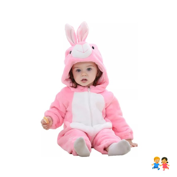 Pijama Y Disfraz Enterito Polar Bebés Animalitos
