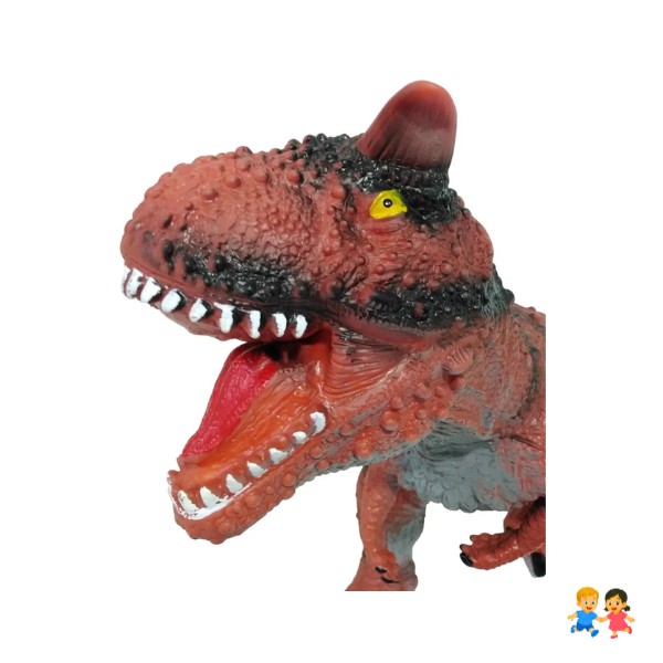 Dinosaurios Gigantes Goma Con Sonido Carnotauro 70x45cm