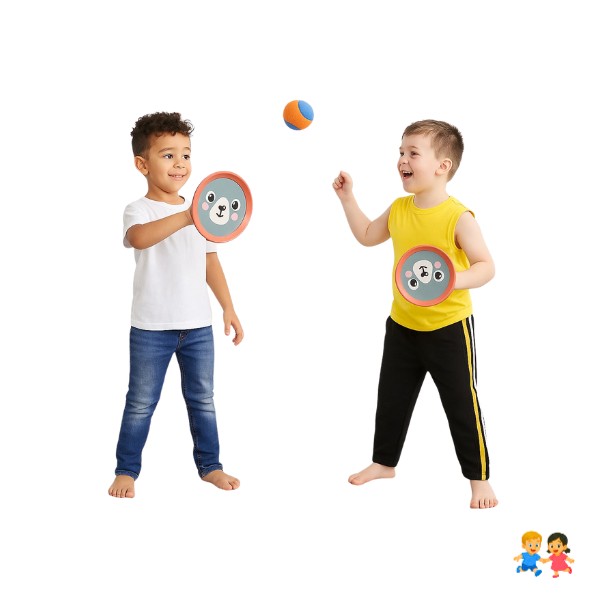 Juego De Pelota Con Raqueta Para Niños Diversión