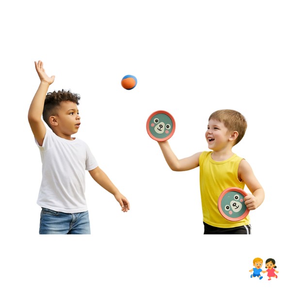 Juego De Pelota Con Raqueta Para Niños Diversión