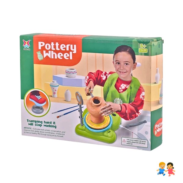 Rueda De Cerámica Para Niños Principiantes.