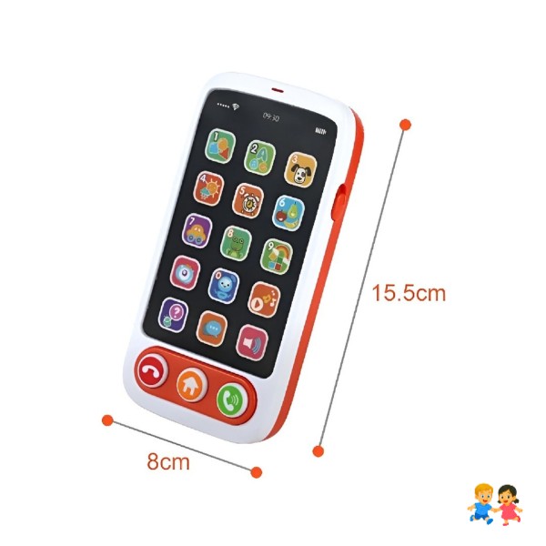 Juguete de Teléfono Celular Para Niños Aprendizaje Interactivo