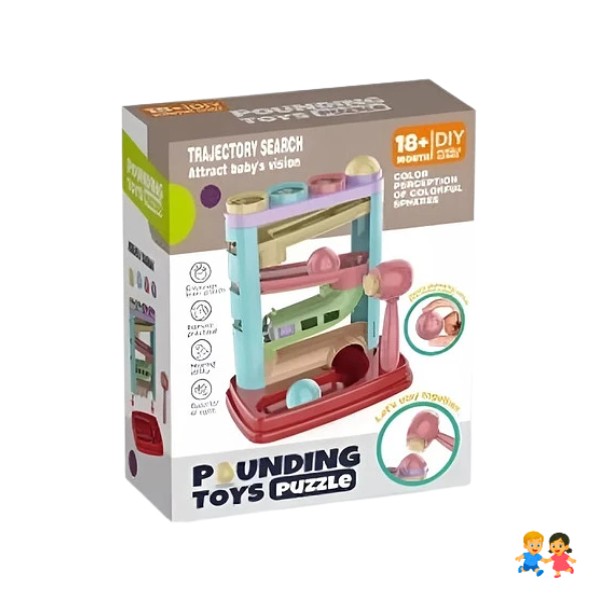 Juguete Bebé Con Bolas Rodante Y Torre Tobogán Para Niño.