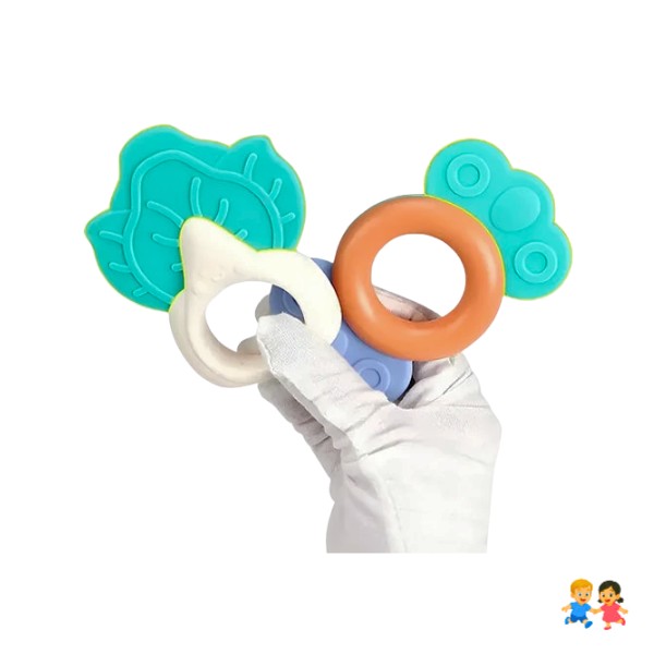 Set 10 De Lindo Sonajeros Y Pelota Mordedora Para Bebés