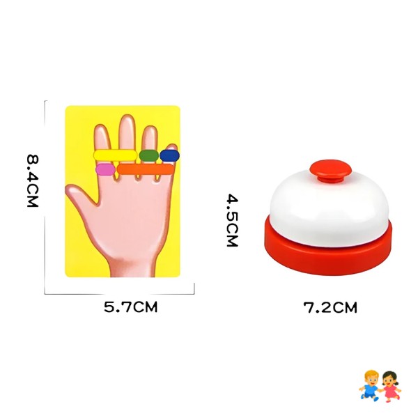Juguete Didáctico Juego Patrones De Anillos Con Elásticos