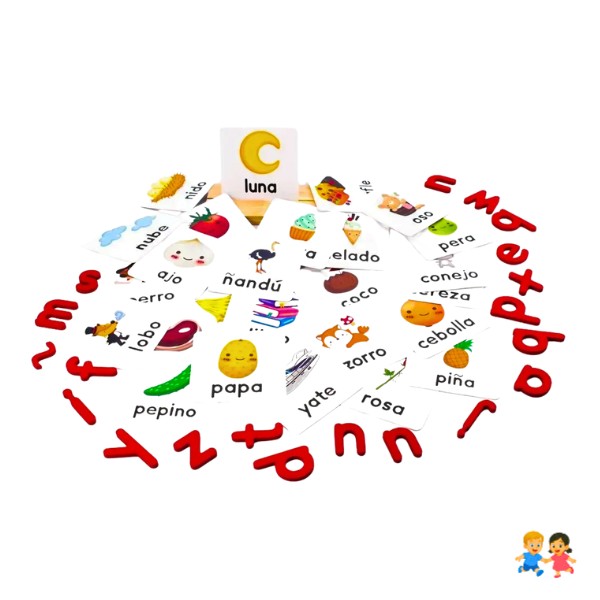 Juego Didáctico Infantil De Ortografía Letras.