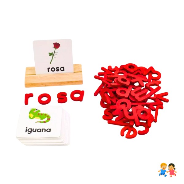 Juego Didáctico Infantil De Ortografía Letras.