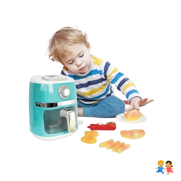 Freidora De Aire Eléctrica Infantil Accesorios Juguete