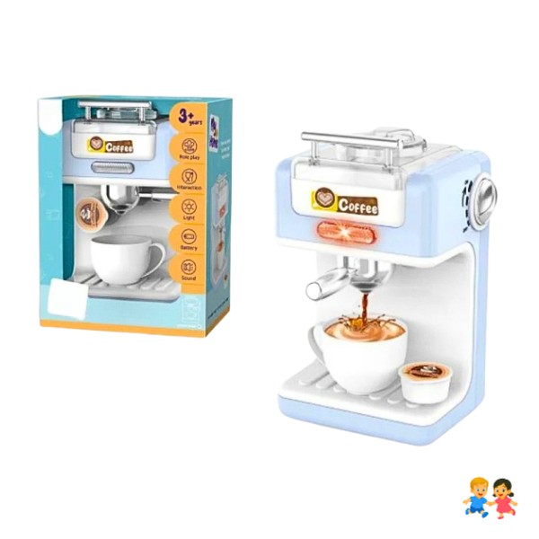 Cafetera De Juguete Con Luz Y Sonido Cocina Infantil Niños