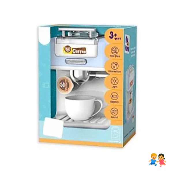 Cafetera De Juguete Con Luz Y Sonido Cocina Infantil Niños