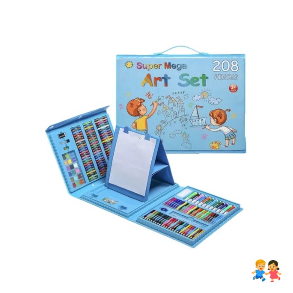 Piezas De Arte Para Niños Kit Set De Dibujo Portátil.