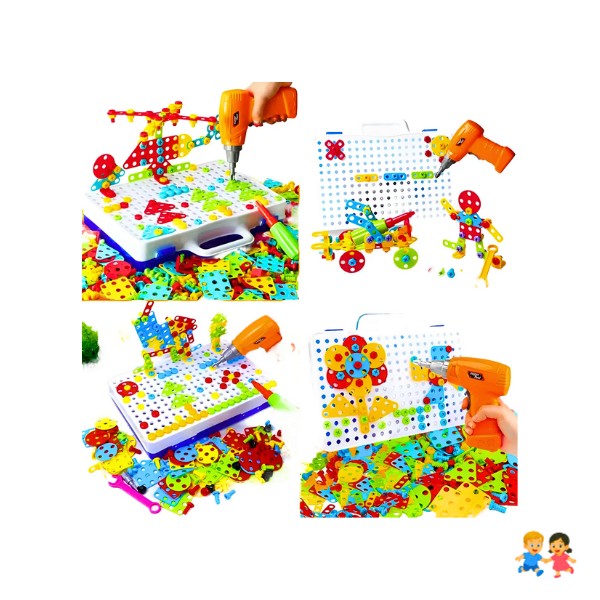 Maleta Interactiva De Herramientas Para Niños 4 In 1 Piezas.