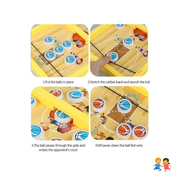 Juego  De Mesa Tablero Basketball