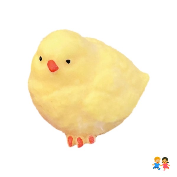 Squishy Pollito Esponjoso Y Peludito Ultrasuave
