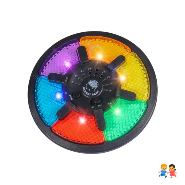 Juego Para La Memoria Electrónico Portátil Con Luz Y Sonido