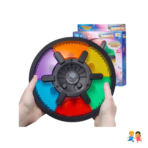 Juego Para La Memoria Electrónico Portátil Con Luz Y Sonido