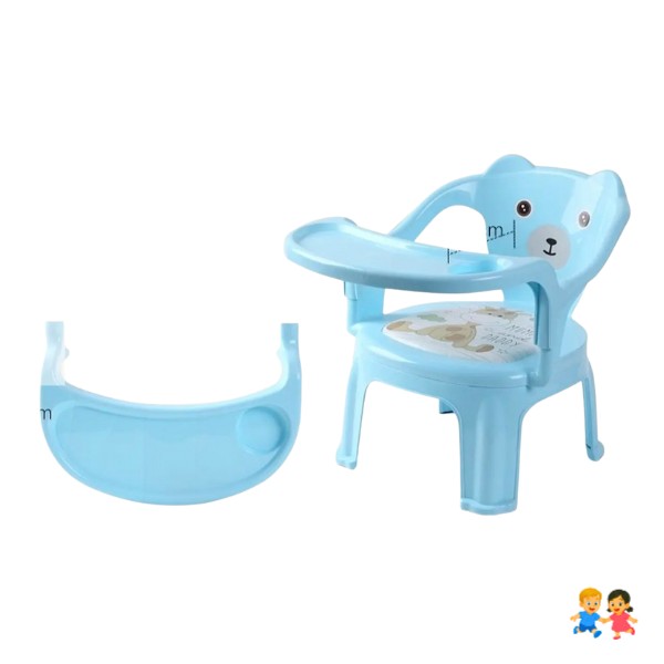 Silla Y Mesa De Bebé Y Niños Para Comer Portátil 2 En 1