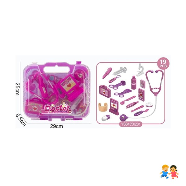 Set Doctor Juguete Maleta Juego De Roles Niños