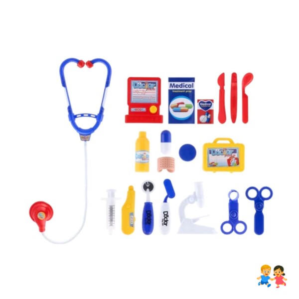 Set Doctor Juguete Maleta Juego De Roles Niños