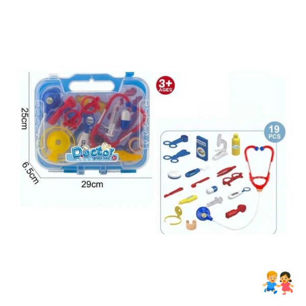 Set Doctor Juguete Maleta Juego De Roles Niños