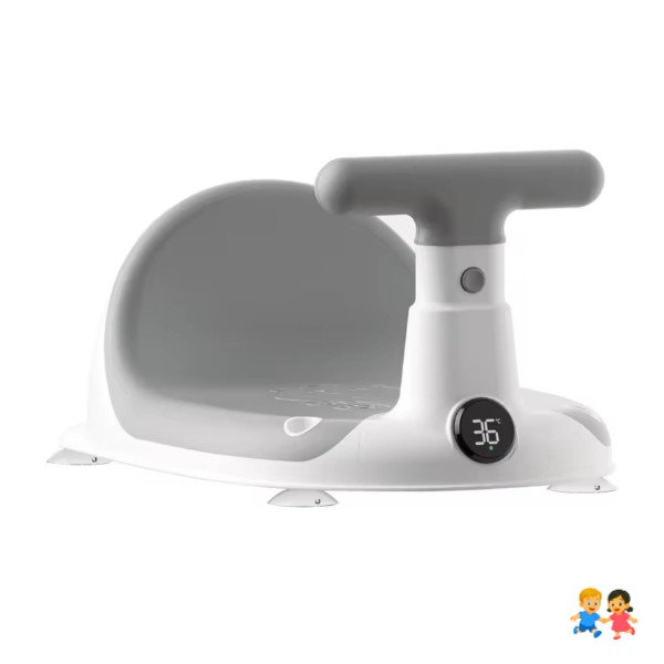 Asiento De Ducha Para Bebes Antideslizante Con Termómetro