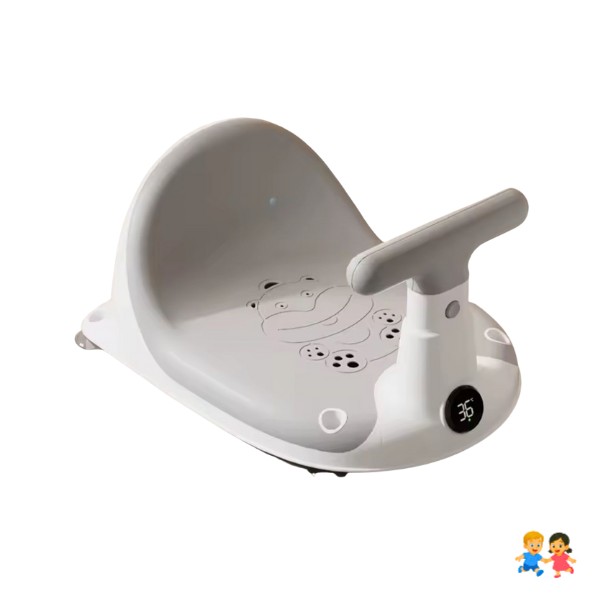 Asiento De Ducha Para Bebes Antideslizante Con Termómetro