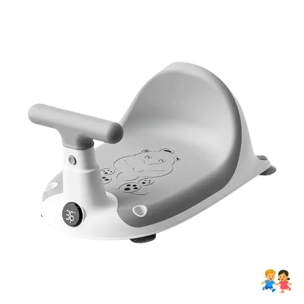 Asiento De Ducha Para Bebes Antideslizante Con Termómetro