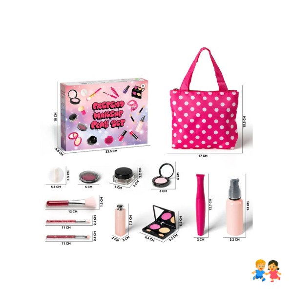 Set De Maquillaje Juguete Para Niñas Y Accesorios