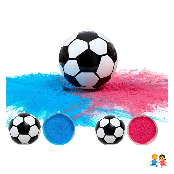 Balón De Revelación De Género  Azul Y Rosa