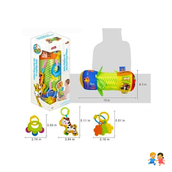 Almohada De Gateo Y Estimulación Para Bebes Sensorial