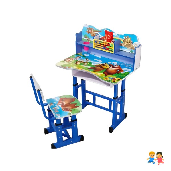 Mesa Escritorio Y Silla Infantil Armable Para Niños Niñas