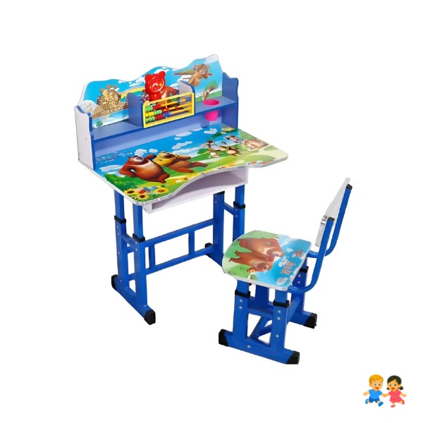 Mesa Escritorio Y Silla Infantil Armable Para Niños Niñas