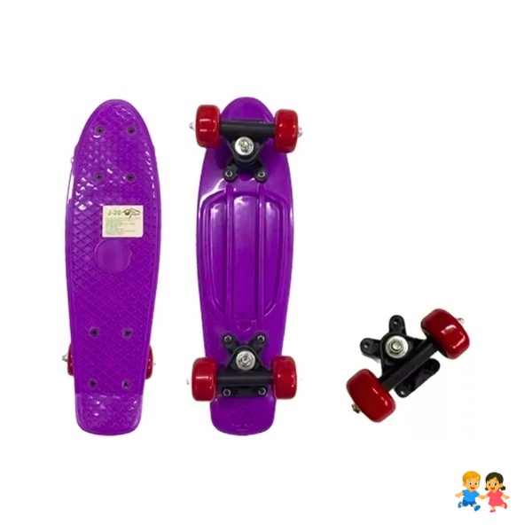 Skate Patineta Multicolor Para Niños Y Niñas 40kg