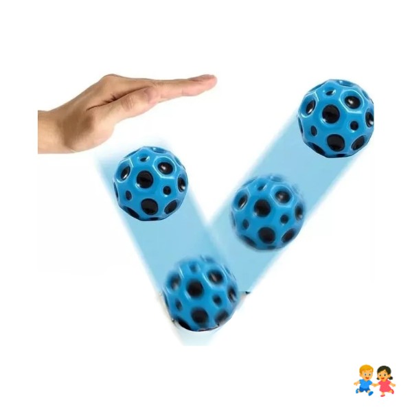 Pelota De Rebote Alto Juguete Sensorial Asteroide