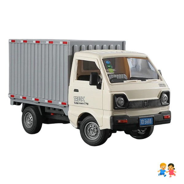 Camion A Control Remoto A Escala Versión Cerrada