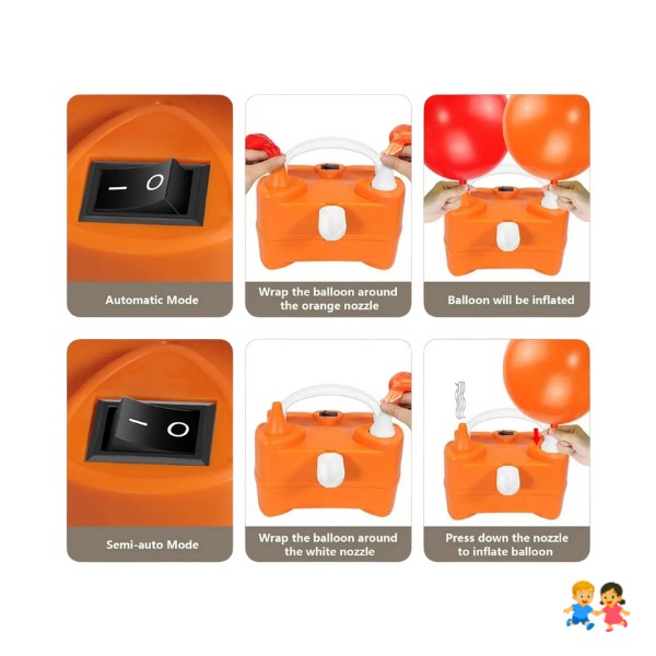 Inflador Globos Maquina Para Inflar Globos Arco Infla Globos