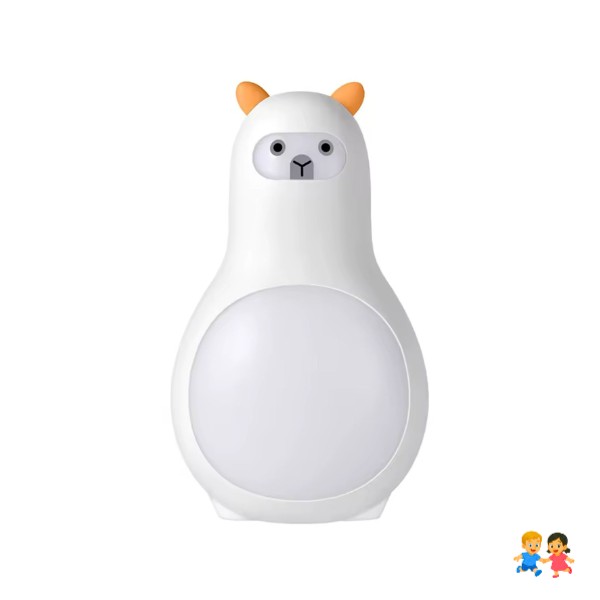 Ruido Blanco para Bebés Alpaca con Lámpara LED + 26 Sonidos Relajante