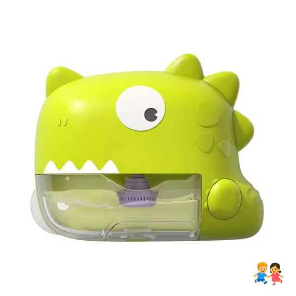 Juguete Dinosaurio Lanza Burbujas Para Baño Infantil