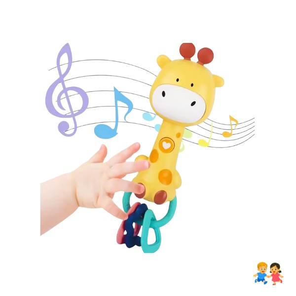 Juguete Bebé Sonajero Musical Educativo Sensorial Primeros Meses