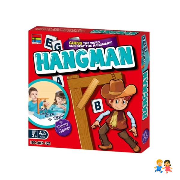 Juego El Ahorcado Mesa  2 Jugadores Adivina Palabra