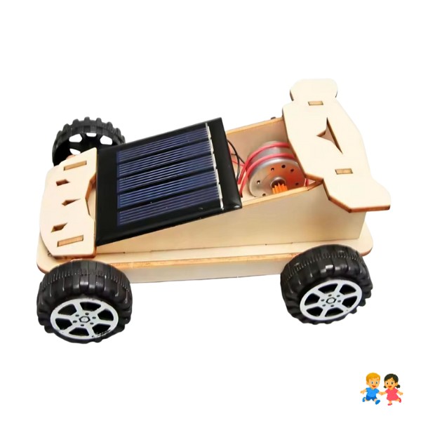 Carro Solar Educativo Armable Madera