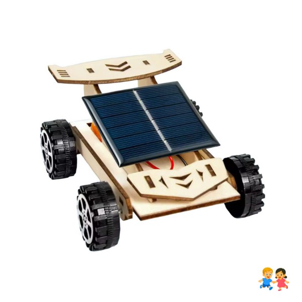 Carro Solar Educativo Armable Madera
