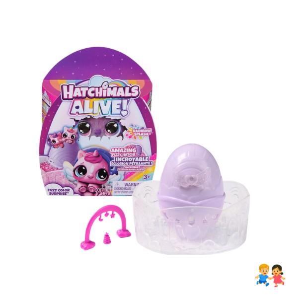 JUGUETE HATCHIMALS HUEVOS ECLOSIÓN ARCOÍRIS