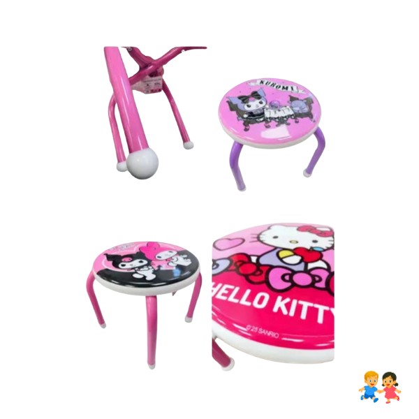 Banquito Taburete Infantil Hello Kitty Sanrio Original Piso