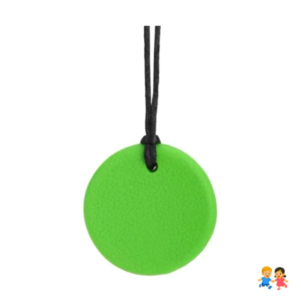 Collar Mordedor Sensorial De Silicona Redondo Para Autismo